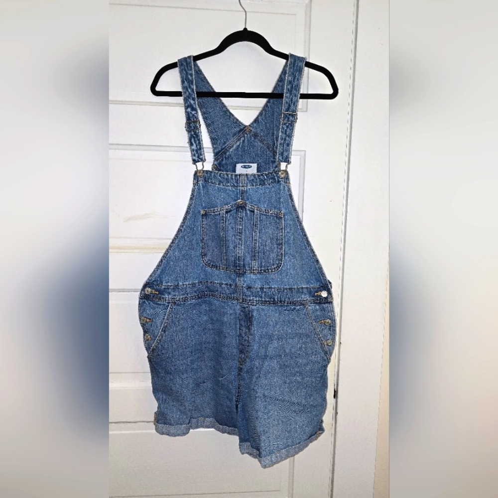 XL Blue Denim Overalls